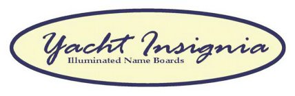 YACHT INSIGNIA ILLUMINATED NAME BOARDS