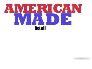 AMERICAN MADE RETAIL