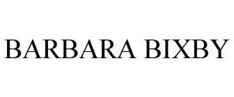 BARBARA BIXBY
