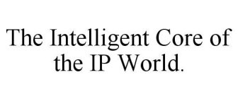 THE INTELLIGENT CORE OF THE IP WORLD.