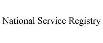 NATIONAL SERVICE REGISTRY