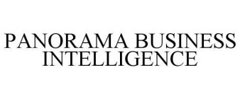 PANORAMA BUSINESS INTELLIGENCE