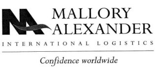 M MALLORY ALEXANDER INTERNATIONAL LOGISTICS CONFIDENCE WORLDWIDE