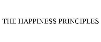 THE HAPPINESS PRINCIPLES