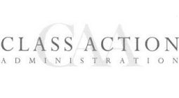 CAA CLASS ACTION ADMINISTRATION