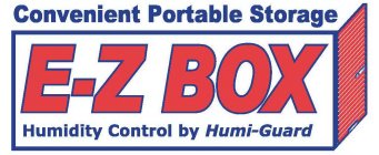 CONVENIENT PORTABLE STORAGE E-Z BOX HUMIDITY CONTROL BY HUMI-GUARD