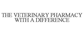 THE VETERINARY PHARMACY WITH A DIFFERENCE