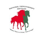 NATIONAL HIPPOTHERAPY INSTITUTE 