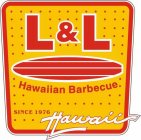 L & L HAWAIIAN BARBECUE SINCE 1976 HAWAII