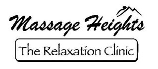 MASSAGE HEIGHTS THE RELAXATION CLINIC