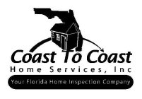 COAST TO COAST HOME SERVICES, INC YOUR FLORIDA HOME INSPECTION COMPANY