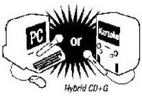 PC OR KARAOKE HYBRID CD+G