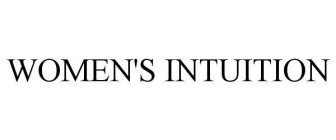 WOMEN'S INTUITION