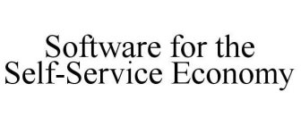 SOFTWARE FOR THE SELF-SERVICE ECONOMY