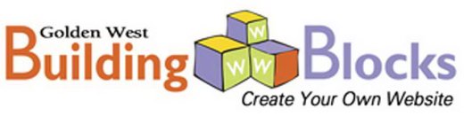 GOLDEN WEST BUILDING BLOCKS CREATE YOUR OWN WEBSITE