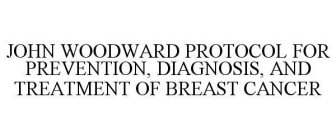 JOHN WOODWARD PROTOCOL FOR PREVENTION, DIAGNOSIS, AND TREATMENT OF BREAST CANCER
