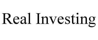 REAL INVESTING