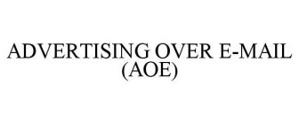 ADVERTISING OVER E-MAIL (AOE)