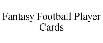 FANTASY FOOTBALL PLAYER CARDS