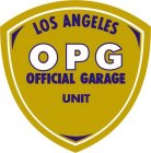 LOS ANGELES OPG OFFICIAL GARAGE UNIT