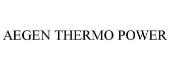 AEGEN THERMO POWER