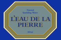 L'EAU DE LA PIERRE NATURAL SPARKLING WATER 350 ML