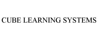 CUBE LEARNING SYSTEMS