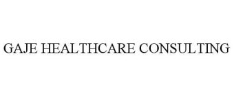 GAJE HEALTHCARE CONSULTING