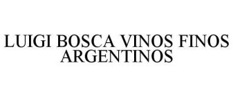 LUIGI BOSCA VINOS FINOS ARGENTINOS