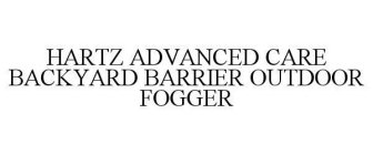 HARTZ ADVANCED CARE BACKYARD BARRIER OUTDOOR FOGGER