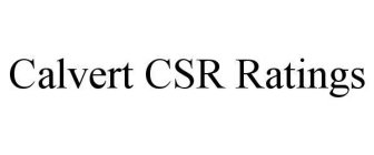 CALVERT CSR RATINGS