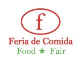 F FERIA DE COMIDA FOOD FAIR