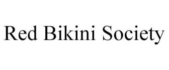 RED BIKINI SOCIETY