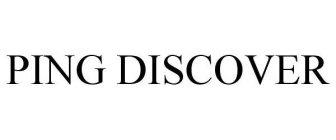 PING DISCOVER