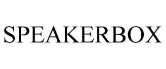 SPEAKERBOX