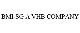 BMI-SG A VHB COMPANY