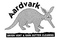 AARDVARK DRYER VENT & RAIN GUTTER CLEANING