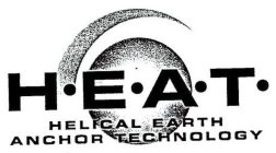 H·E·A·T· HELICAL EARTH ANCHOR TECHNOLOGY