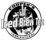 COOPER'S ICED BREW TEA 100% NATURAL