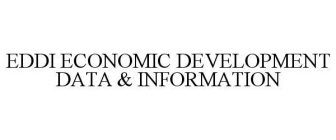EDDI ECONOMIC DEVELOPMENT DATA & INFORMATION