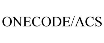 ONECODE/ACS