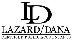 LD LAZARD/DANA CERTIFIED PUBLIC ACCOUNTANTS