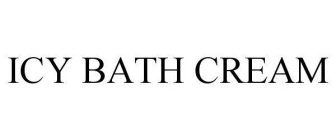ICY BATH CREAM