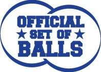 OFFICIAL SET OF BALLS