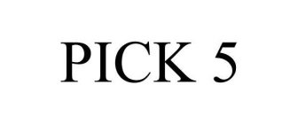 PICK 5