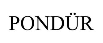 PONDÜR