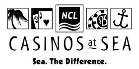 CASINOS AT SEA SEA. THE DIFFERENCE. NCL