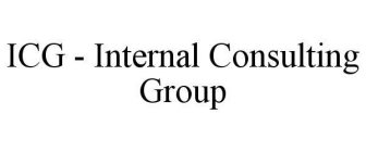 ICG - INTERNAL CONSULTING GROUP