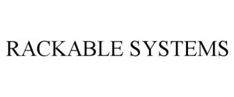 RACKABLE SYSTEMS