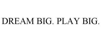 DREAM BIG. PLAY BIG.